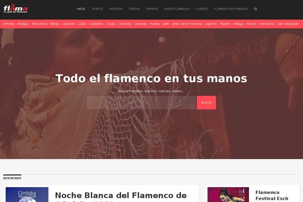 guiaflama.com site used Flama-theme