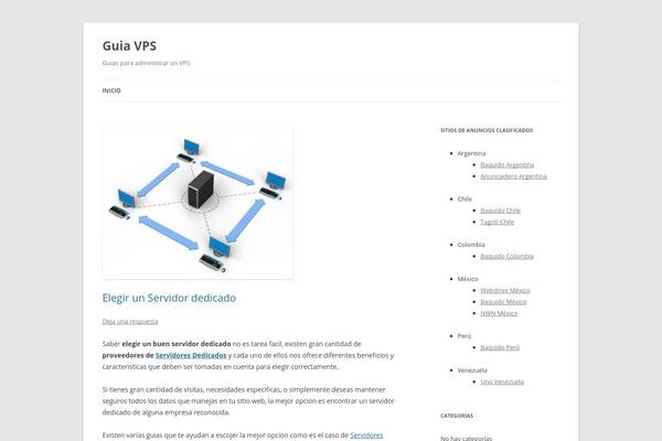 guiavps.com site used Twenty Twelve