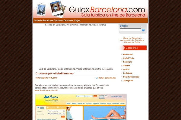 guiaxbarcelona.com site used Propio