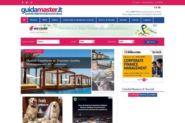 guidamaster.it site used Guidamaster-base