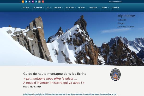 Karma theme site design template sample