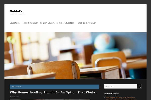 Clean Education theme site design template sample