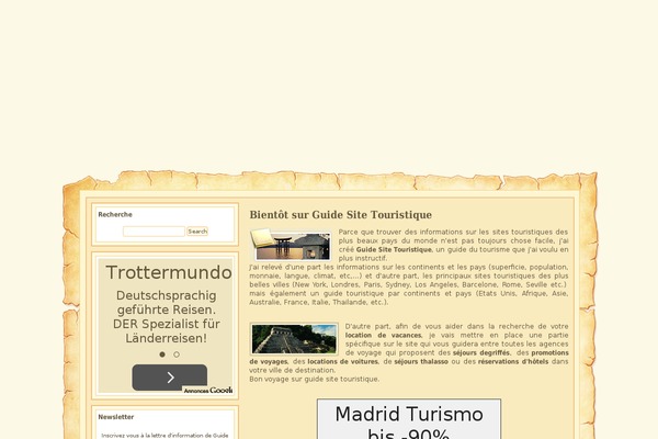 guide-site-touristique.com site used Gst