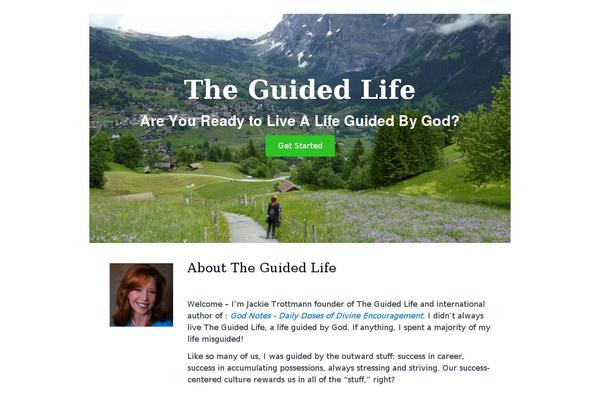 guidedchristianmeditation.com site used Theguidedlifev1r73