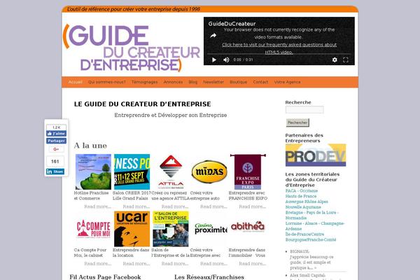 guideducreateur.com site used Twentyten-2