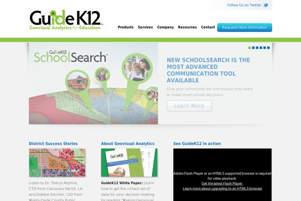 guidek12.com site used Euxino-child