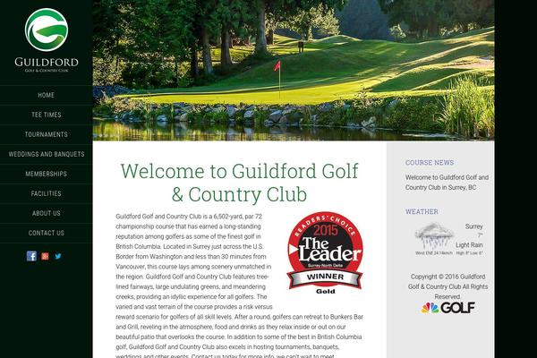 guildfordgolf.com site used Ross-theme