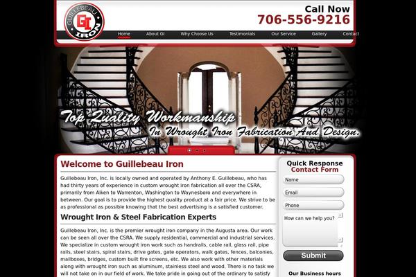 guillebeauiron.com site used Iron