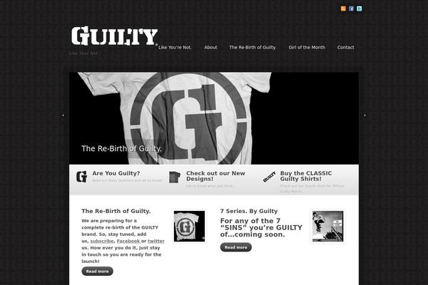 guilty.com site used Designum