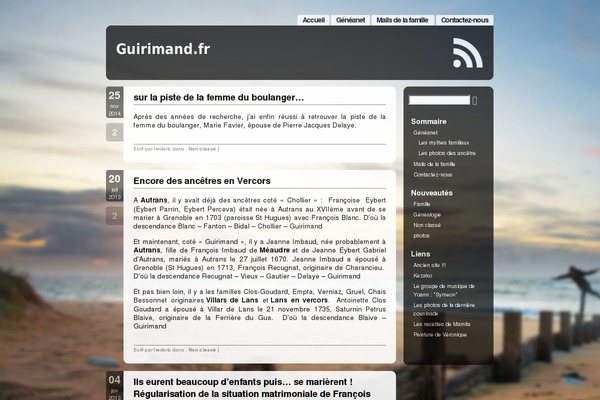 guirimand.fr site used Aeros-fr