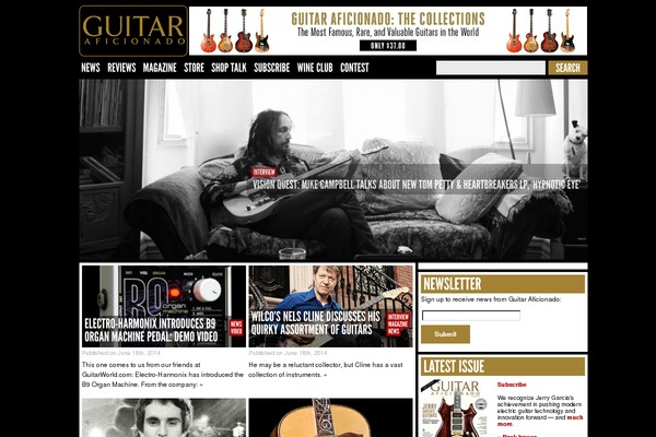 guitaraficionado.com site used Milan