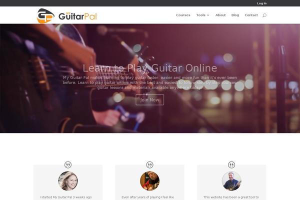 Site using Guitar-trainer plugin