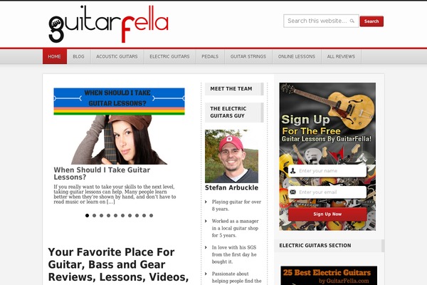 guitarfella.com site used Generate