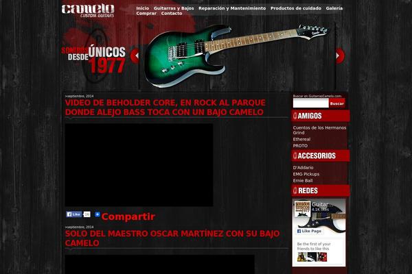 guitarrascamelo.com site used Camelo