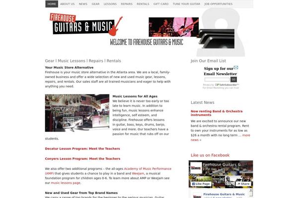 guitarsatlanta.com site used Boldgrid-westview