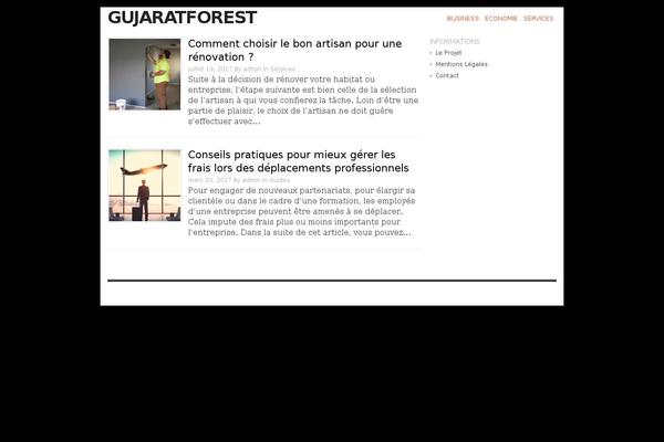gujaratforest.org site used Blogpress-codebase