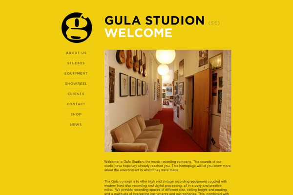 gulastudion.se site used Gulastudion