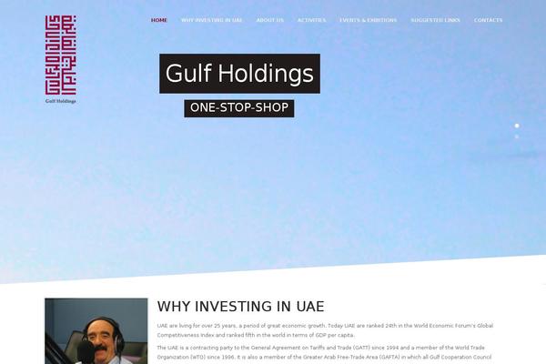 gulf-holdings.com site used Gt3-wp-sherwood