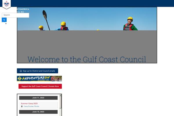 gulfcoastcouncil.org site used Bsa-council-theme