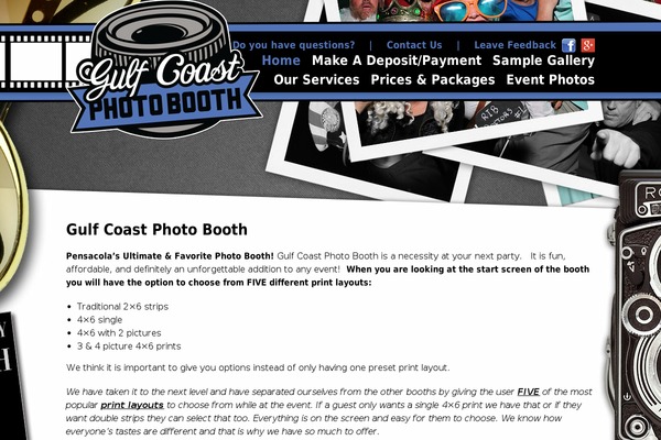 gulfcoastphotobooth.net site used Gcphotobooth