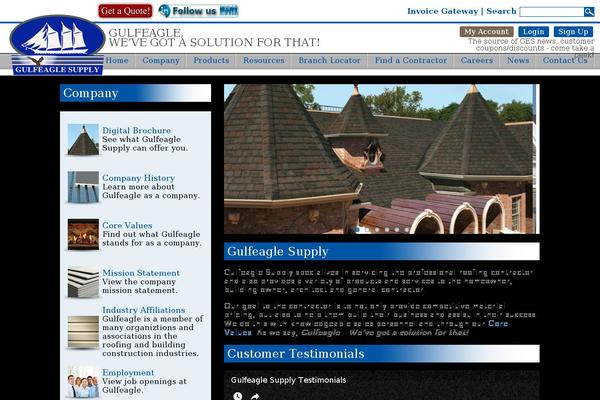 gulfeaglesupply.com site used Gulf