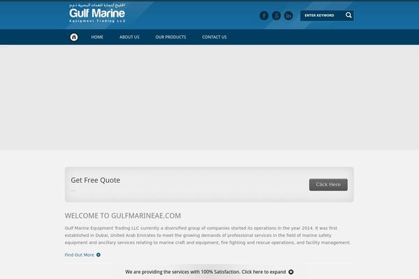 gulfmarineae.com site used Ultimate-child-theme