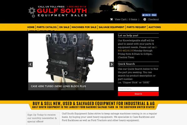 gulfsouthequip.com site used Gulfsouth-reverie