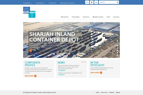 gulftainer.com site used Gulftainer