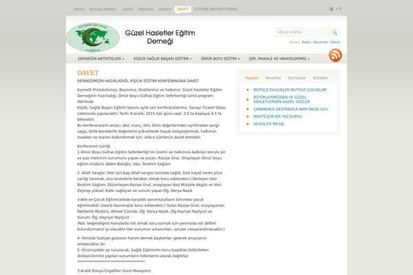 gulhasegitim.com site used Flash News