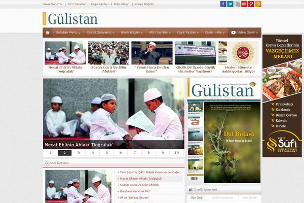 gulistandergisi.com site used Webportal v2