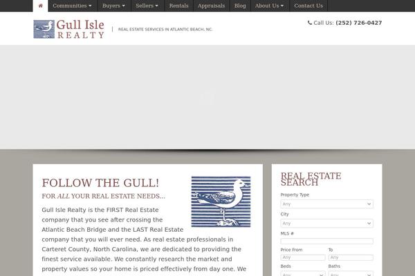 Realto theme site design template sample