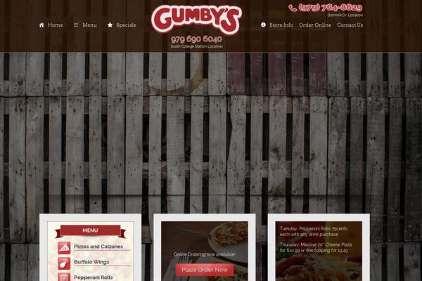 gumbyspizzaaggieland.com site used Gumbys-pizza-child