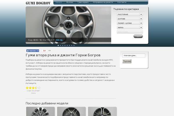 gumibogrov.com site used Bogrov-theme
