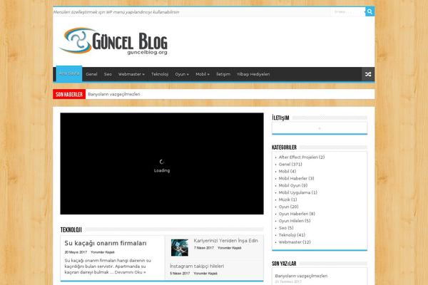guncelblog.org site used Yeni