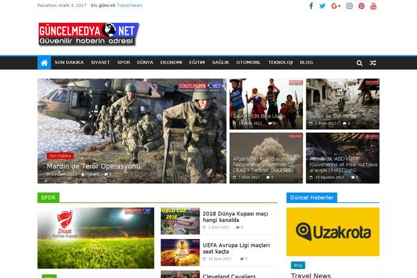 Sahifa theme site design template sample