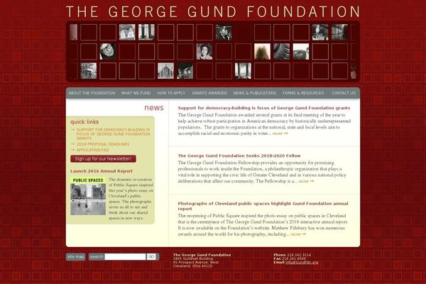 gundfdn WordPress theme, websites list used gundfdn theme gundfdn theme websites examples