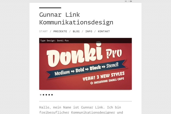gunnarlink.net site used G-link