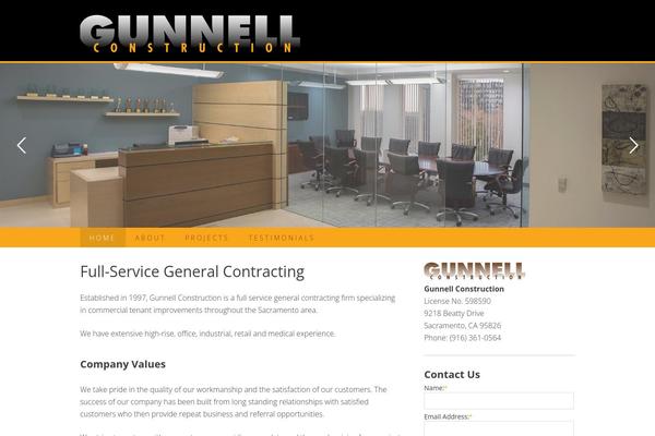 gunnellconstruction.com site used Builder-gunnell