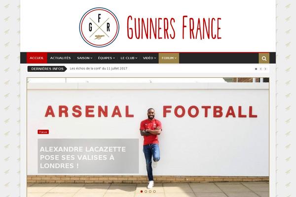 gunners.fr site used Top-news