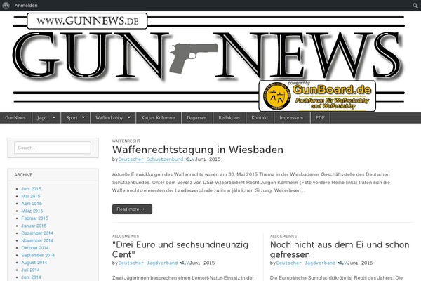 Magazine Basic theme site design template sample