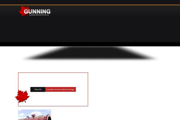 gunningservices.com site used Gunningservices
