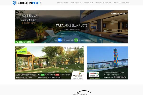gurgaonplot.com site used Realia-bootstrap-master