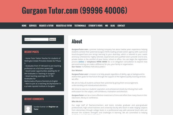 gurgaontutor.com site used Solon