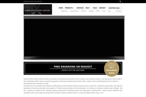 The Retailer theme site design template sample