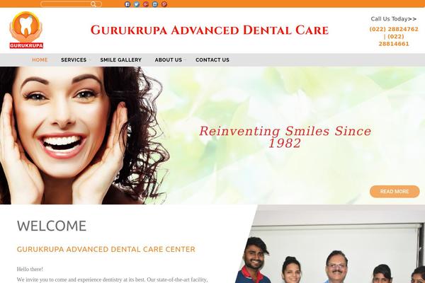 gurukrupadentalcare.com site used Buzzwork