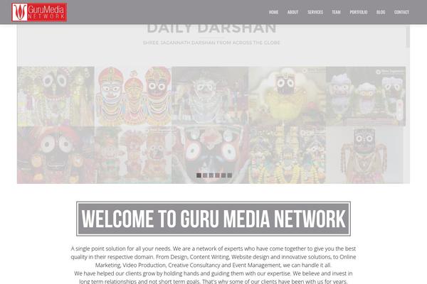 Site using Social Media Widget plugin