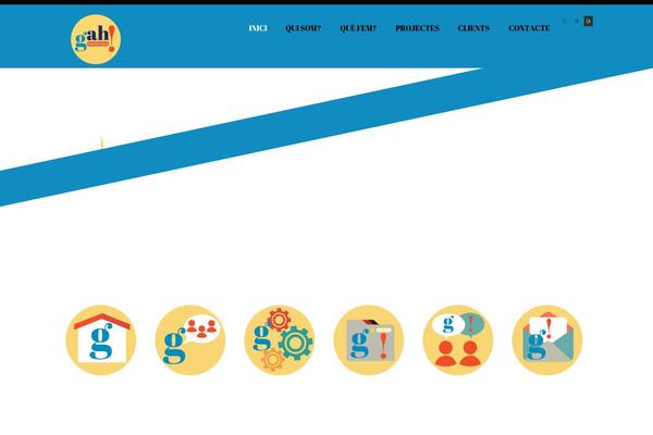 Nexus Child theme site design template sample