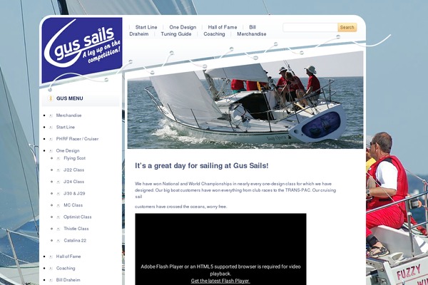 gussails.net site used Theme856