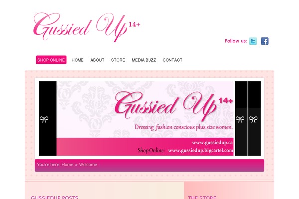 gussiedup.ca site used Pinkndblack