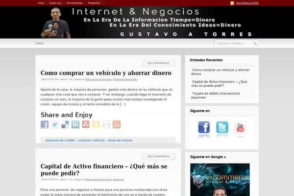 gustavoatorres.com site used Masfacilwp